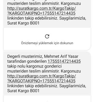Sürat Kargo 14 Gündür Teslim Edilmeyen Kargo!