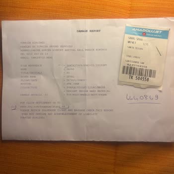 THY Bagaj Hasarını Ödememek İçin Yalan Söylüyor.