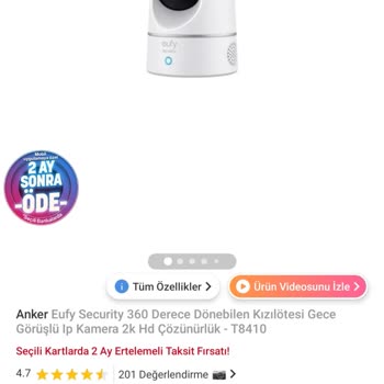 Trendyol Eufy Security 360