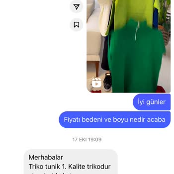 Butik35tl (Instagram) Ürünüm Kısa Geldi Şimdi De Dönüş Yapmıyorlar