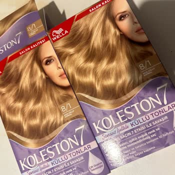Koleston's New Series Koleston 7 Ash Blonde Dye Turned My Hair Orange