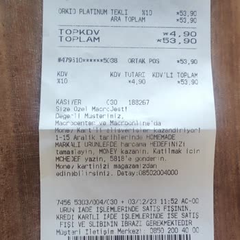 Macro Center Ürünün Fiyatı Altında Yazan Fiyat Değil!