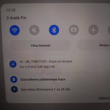 JBL Tune Flex Sol Teki Çalışmıyor