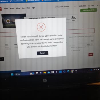 Passolig De Mac Bileti Alamıyorum.