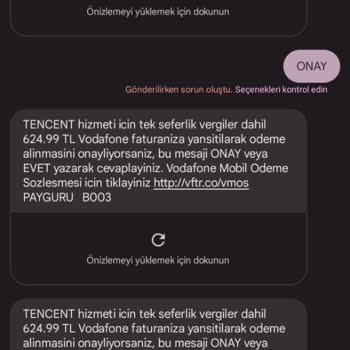 Tencent Games Türkiye Benden İzinsiz Bilgim Dışında Muadil Ödeme Alindi
