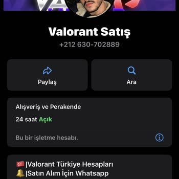 Valohesap._.sat (Instagram) Oyun Hesabı Mağduriyeti
