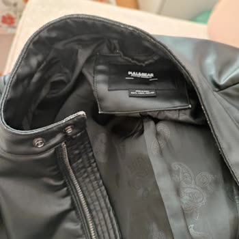 Pull and Bear Deri Ceket Kötü Çıktı