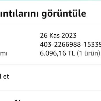 Amazon Siparişi Kargoya Vermedi