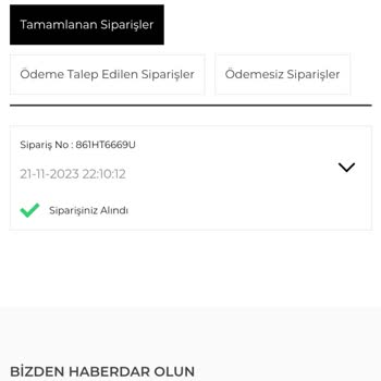Limoya Ürünün Kargoya Verilmemesi