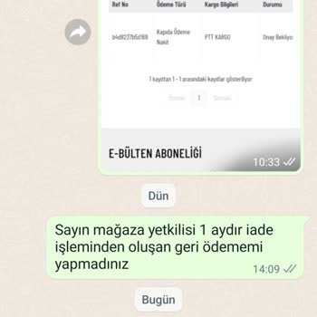 Sindal Giyim Sındal Giyim İade Sorunu: Paramı Alamıyorum!