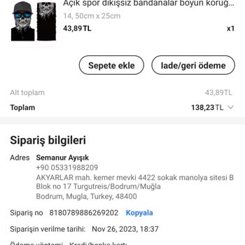 Aliexpress Ürünüm Teslim Edilmedi