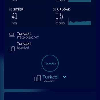 Turkcell 4.5G Bağlantı Hızının Yavaş Olması