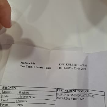 Skechers Ürününün Arkasında Durmuyor