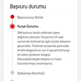 Vodafone Sim Kart Elimize Ulaşmadı