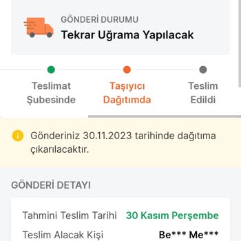 Trendyol Express Kargomu 5 Gündür Bana Ulaştırmıyor