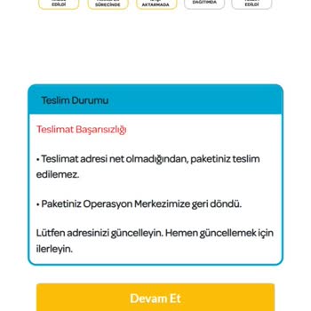 MNG Kargo Teslimat Başarısızlığı Ve Muhatap Bulunmaması