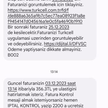 Vizyonmobil Elektronik Haberim Olmadan Turkcell Hesabımdan Para Çekti