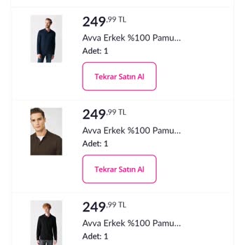 Avva Firması Siparişlerimi Göndermedi.