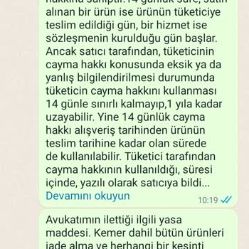 Caddstore Ürün İadesi Yapmamak İçin Her Şeyi Yapıyorlar
