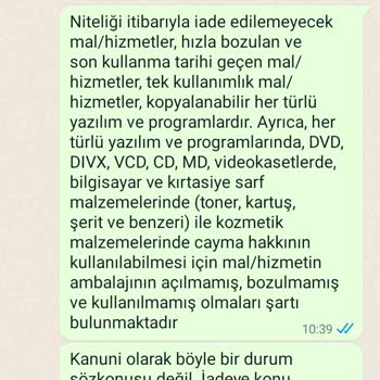 Caddstore Ürün İadesi Yapmamak İçin Her Şeyi Yapıyorlar