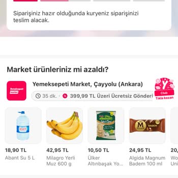Yemek Sepeti Teslim Süresi Sürekli Uzatılıyor