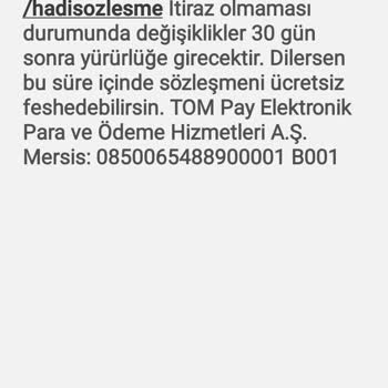 Tom Bank İzinsiz Üyelik
