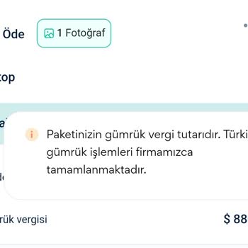Amerika Postam (amerikapostam.com) Normalden Yüksek Vergi