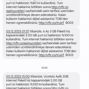 Vodafone İnternet Kullanımını 2 Kattan Daha Fazla Düşüyor