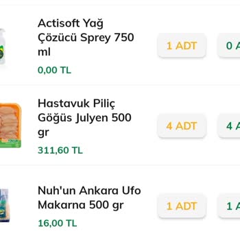 Eksik Ürün File Market.