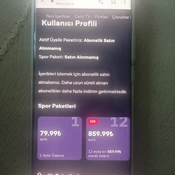 Filbox Spor Paketi Sorunu Ve Müşteri Hizmetleri Mağduriyeti