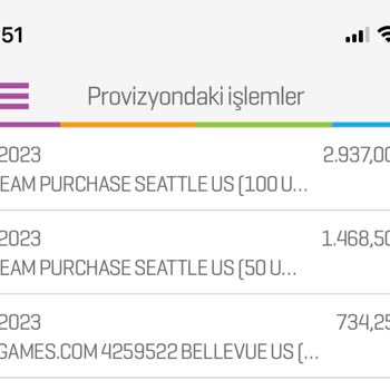 Steam İzinsiz Para Çekimi.