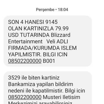 Blizzard Entertainment Firmasının Haksız Yere Para Çekmesi