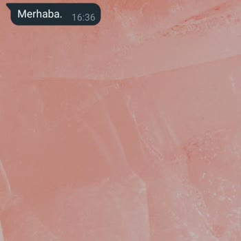 WhatsApp'tan Merhaba Mesajı Geldi