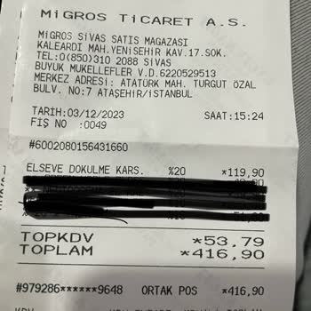 Migros Etiketteki Fiyatla Kasada Fiyatın Uyuşmaması