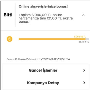 Garanti BBVA Garanti Bonusum Verilmedi Hakkım Yenildi