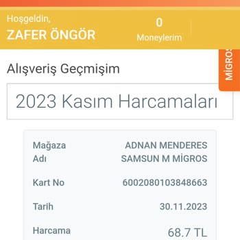 Migros Aldığım Ürünün Tarihi Geçmiş