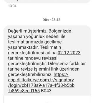 Dijital Kuryenin Umursamazlığı Ve Müşteriyi Bilgilendirmemesi