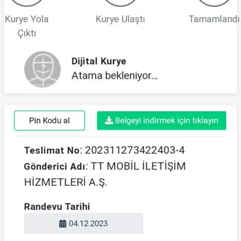 Dijital Kuryenin Umursamazlığı Ve Müşteriyi Bilgilendirmemesi