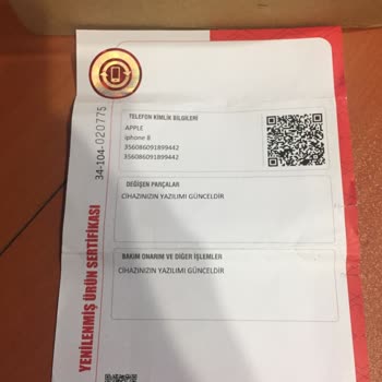 Vodafone Arızalı Telefonun Geri İadesi