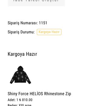 Shiny Force Kargom Gelmiyor Yardım Edin Lütfen