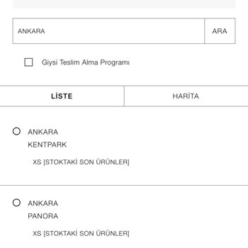 Zara 8073 226 Stok Var Görünüyor Mağazaya Gidiyoruz Yok