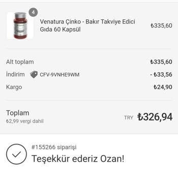 Flavus.com Sahte Ürünler Yollandı