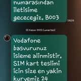 Vodafone'a Numara Taşıyamama