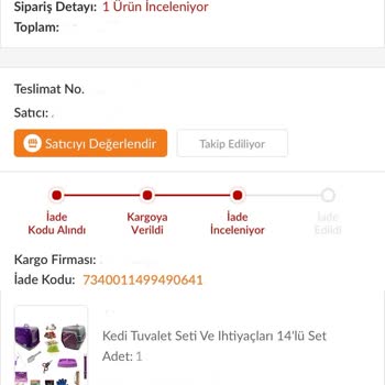 Trendyol İade İnceleme Süresi