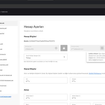 Epic Games Hesabım Ele Geçirildi