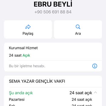Sema Yazar Gençlik Vakfı WhatsApp'dan Kimlik Foto Ve İkametgah İstedi