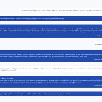 TurkNet Gigafiber Kuruluma Gelmiyorlar