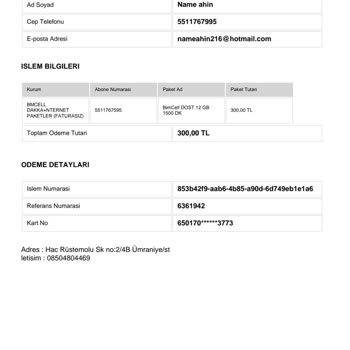 Elekse Ödeme Kuruluşu Bimcell Paket Yükleme Sorunu Ve Mağduriyet