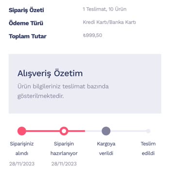 Penti Almış Olduğumuz Ürünü Sebepsizce İptal Etmesi