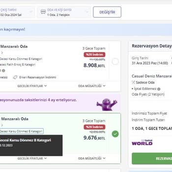 Jolly Tur Sistem Hatası Mağdurluğu